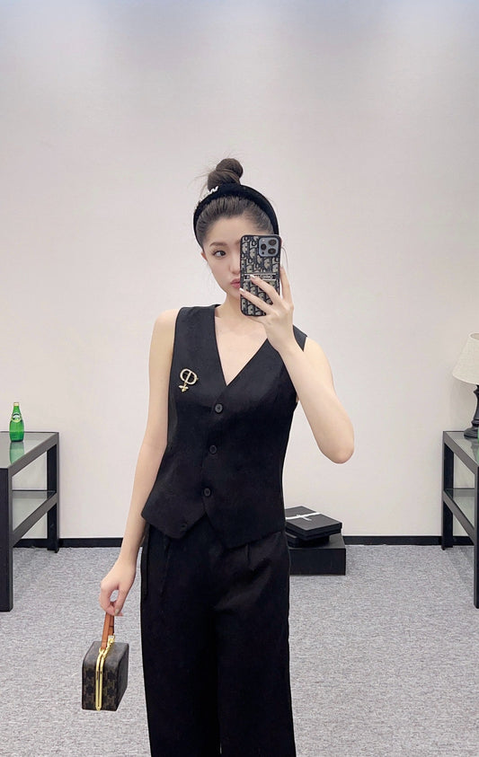 D*♥2025 new products Vest and trousers set