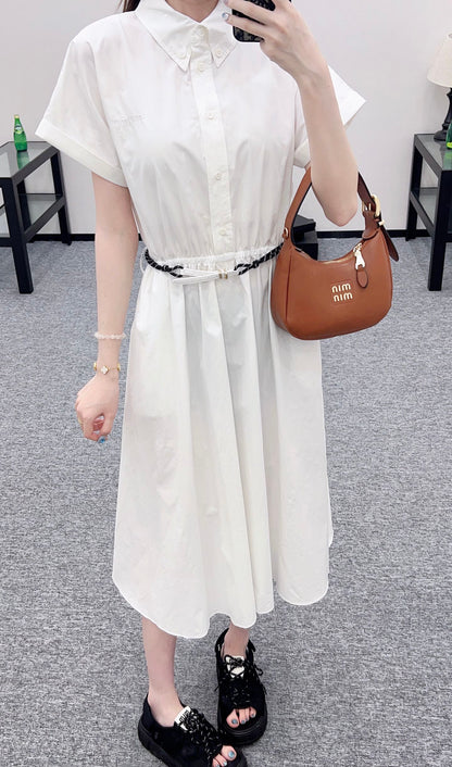 Mi*mi*♥2025 new products Belt dress