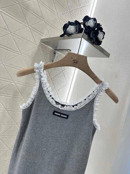 Mi*mi*♥2025 new product Lace vest