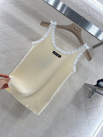 Mi*mi*♥2025 new product Lace vest