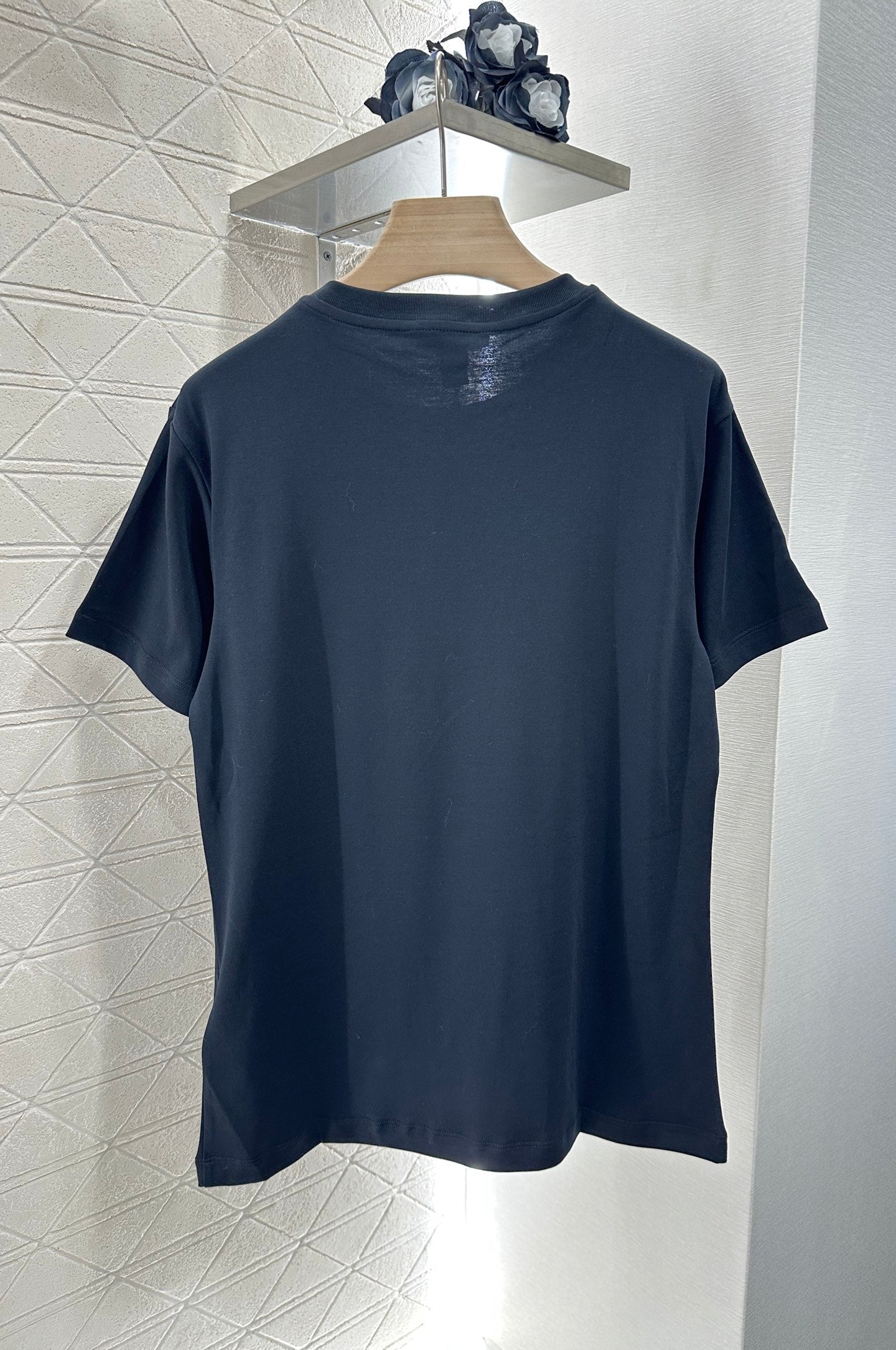 L 2025 new product Metal logo short sleeves
