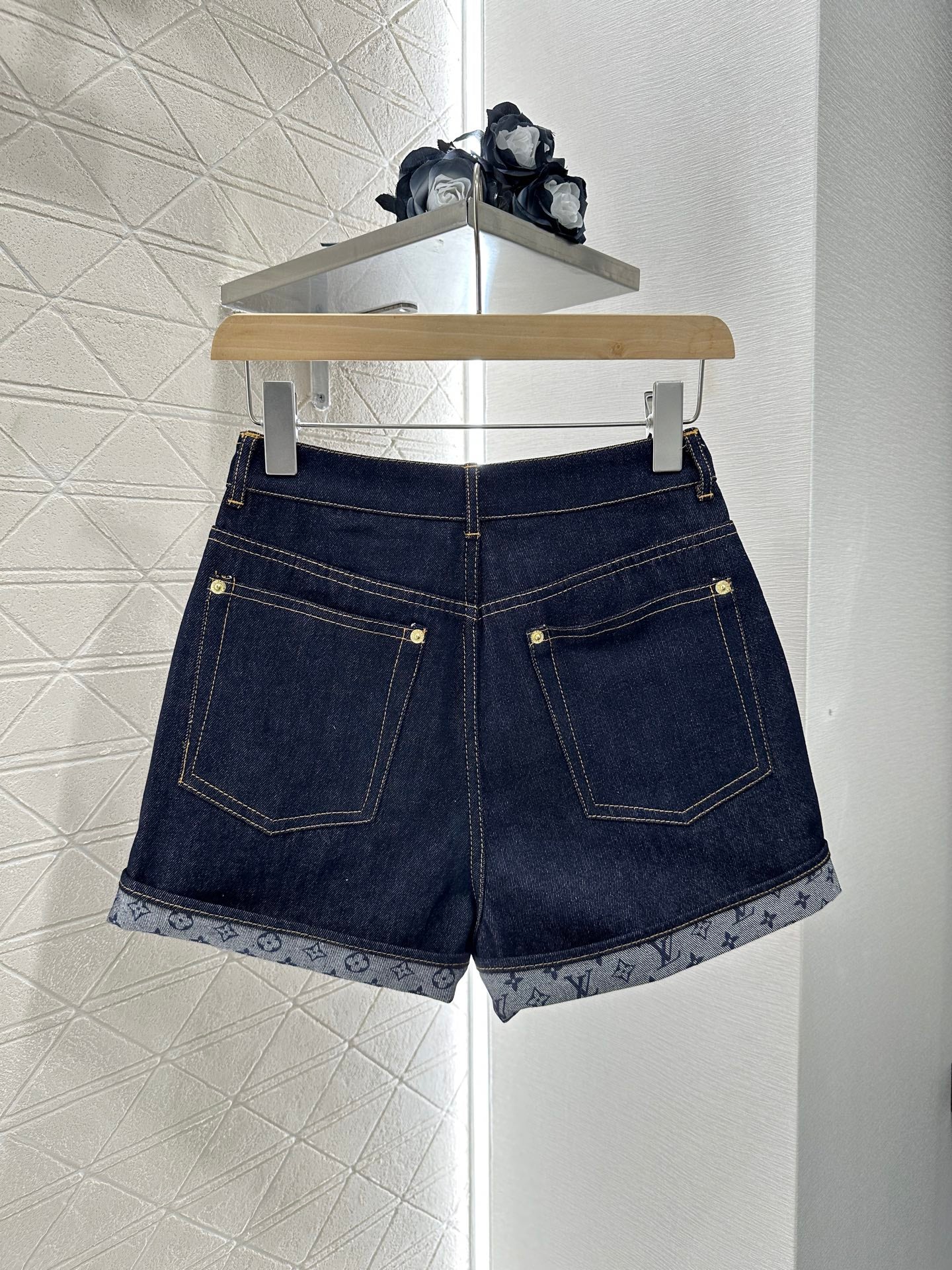 L 2025 new products Denim shorts