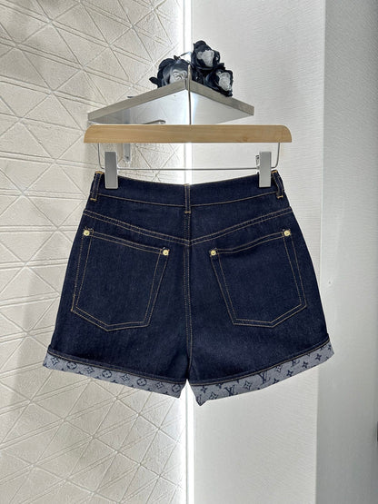 L 2025 new products Denim shorts