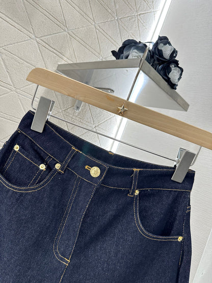 L 2025 new products Denim shorts