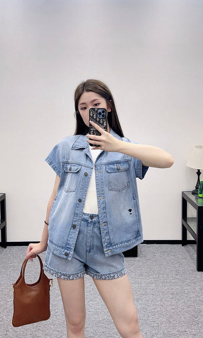D 2025 new products Denim shorts