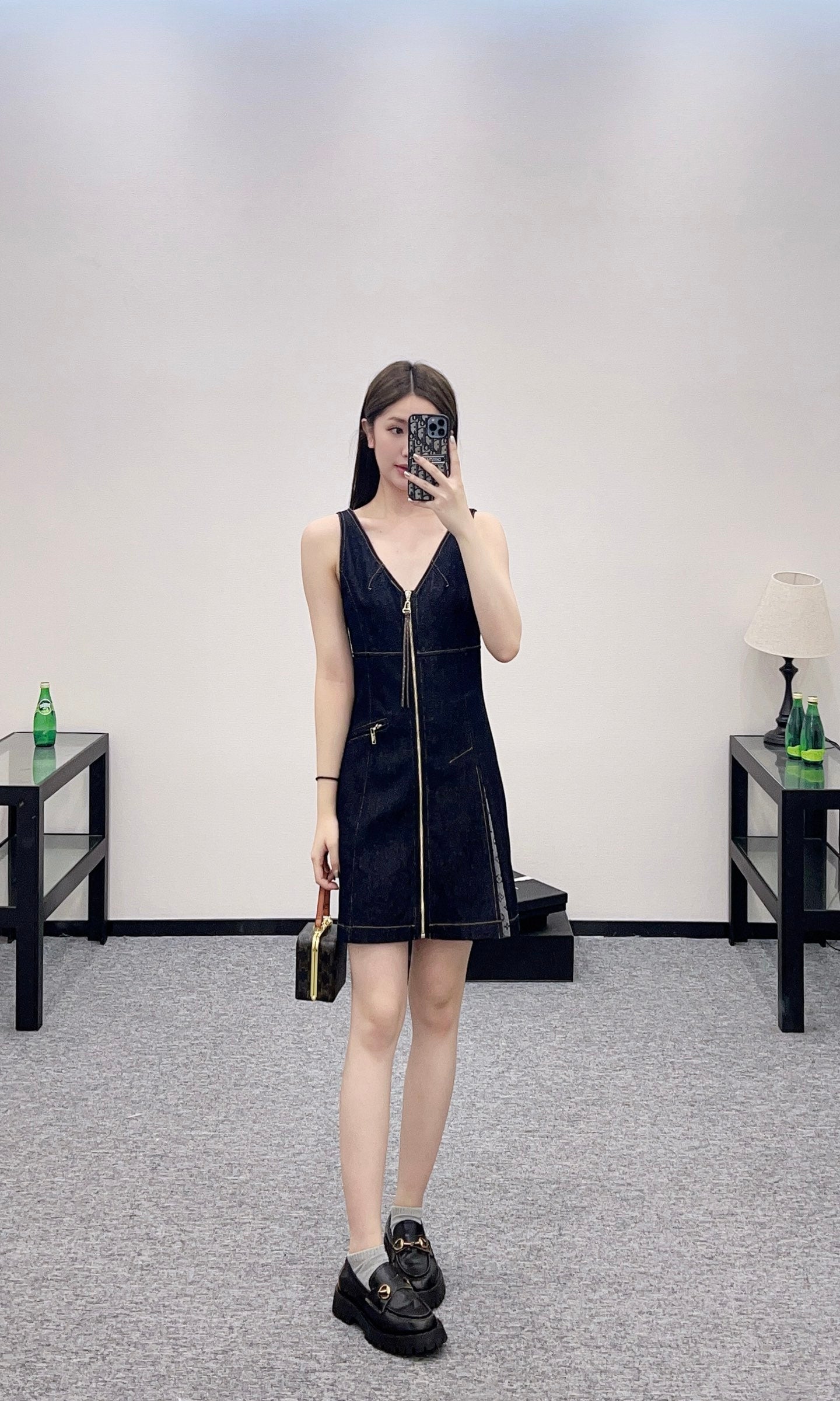 L 2025 new products Zipper dress