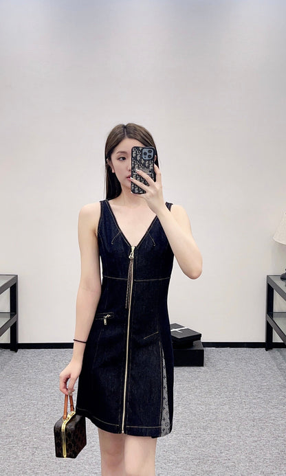 L 2025 new products Zipper dress