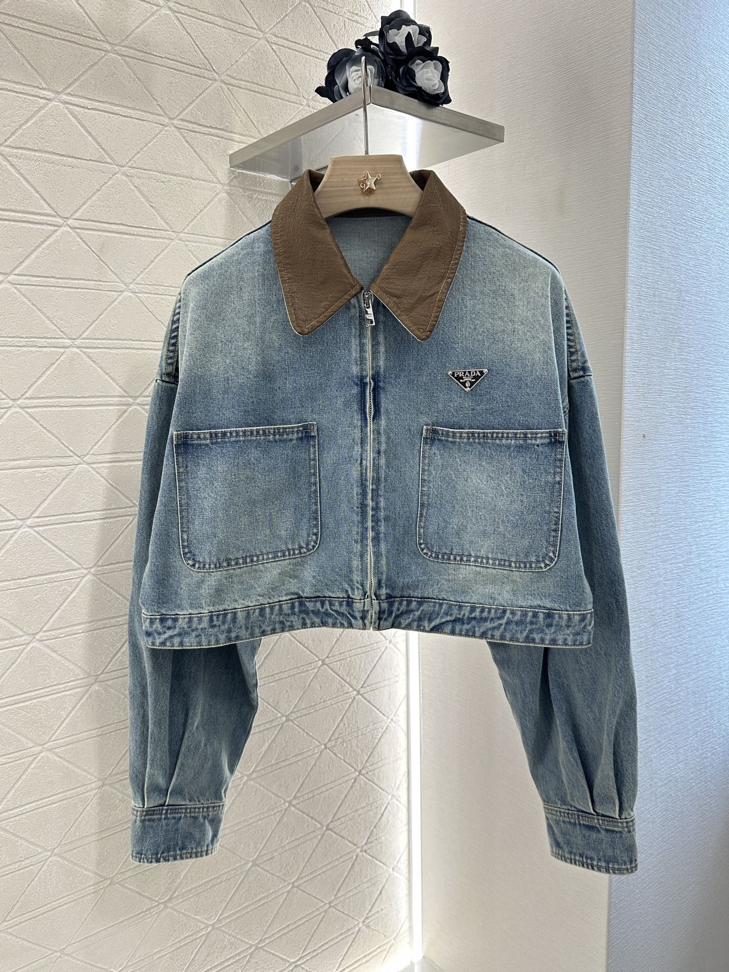 P*♥2025 new products Denim jacket