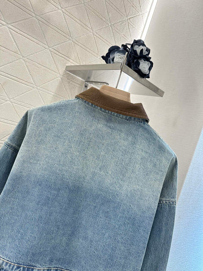 P*♥2025 new products Denim jacket
