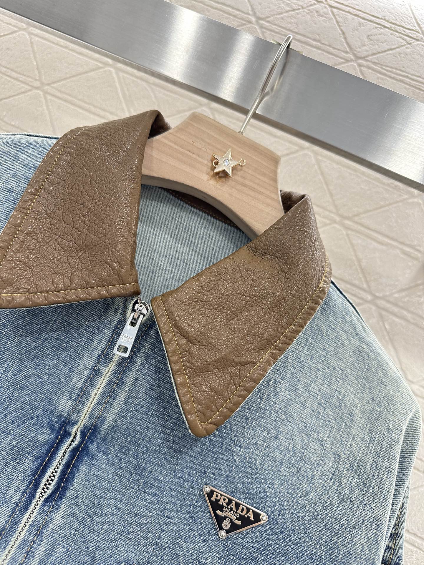 P*♥2025 new products Denim jacket