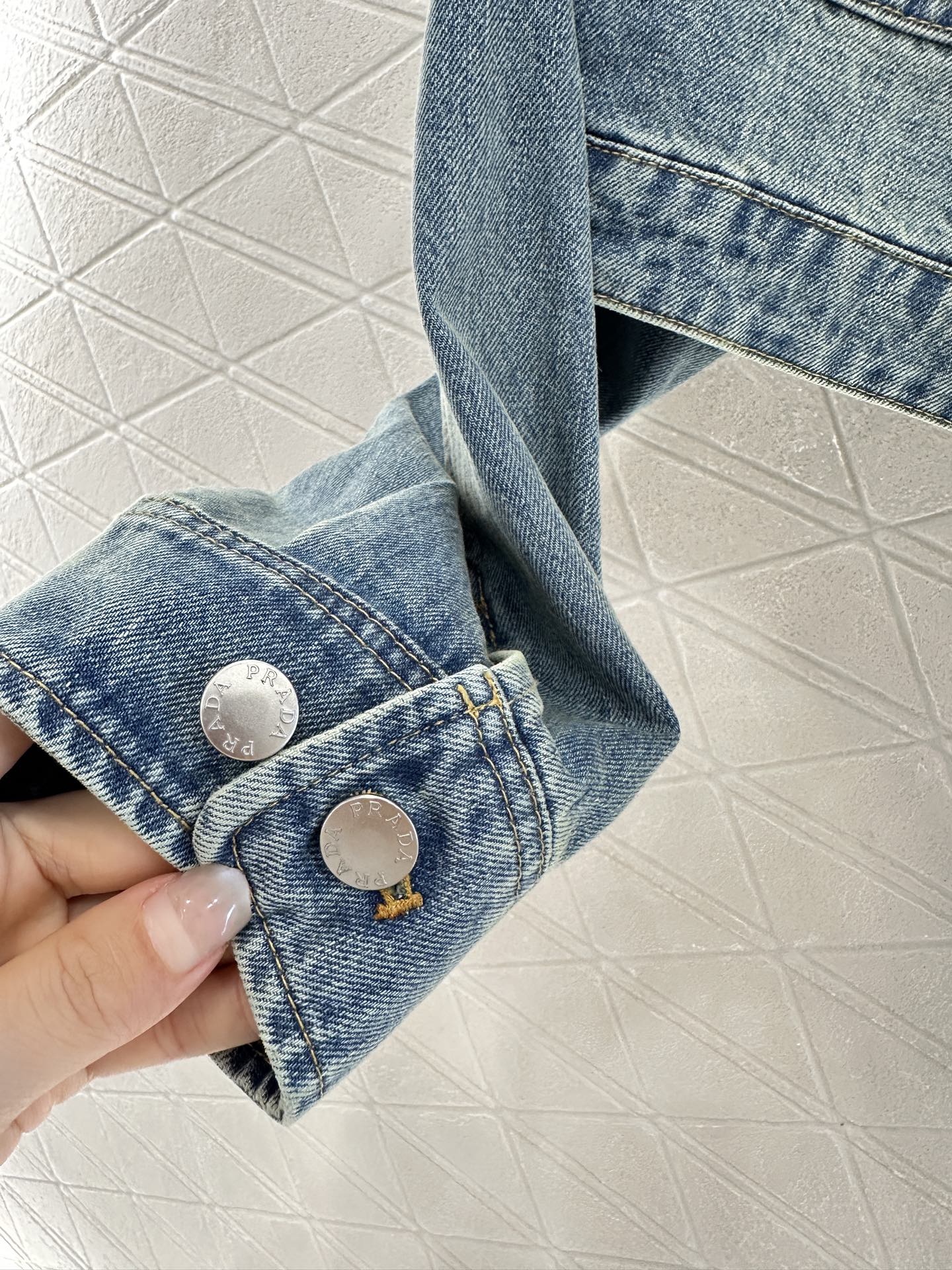 P*♥2025 new products Denim jacket