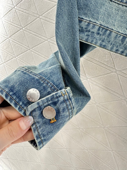 P*♥2025 new products Denim jacket