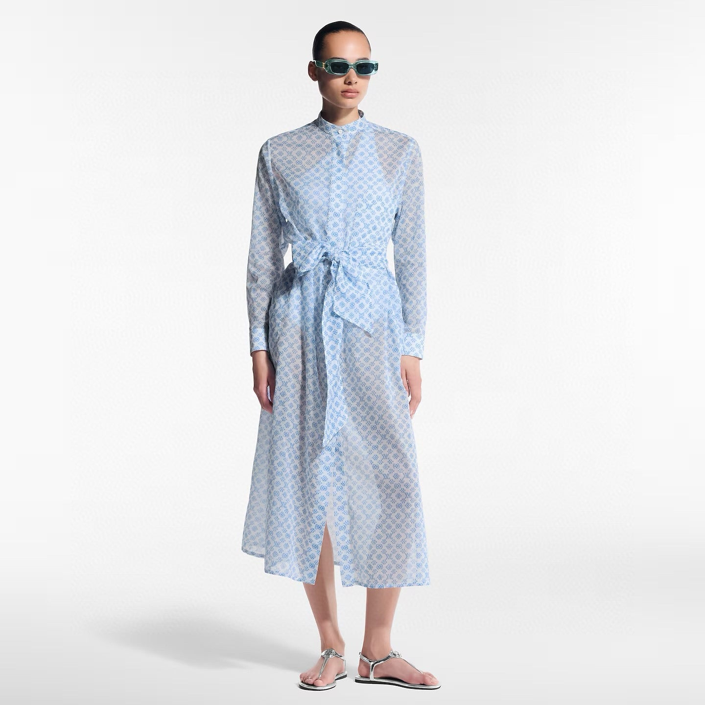 L 2025 new products Belt shirt dress