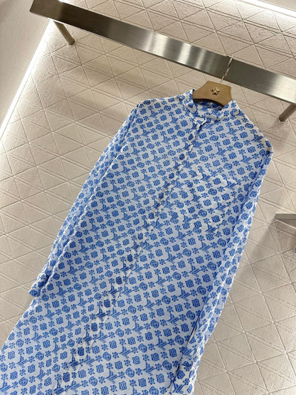 L 2025 new products Belt shirt dress