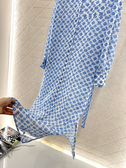 L 2025 new products Belt shirt dress