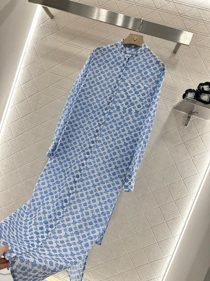 L 2025 new products Belt shirt dress