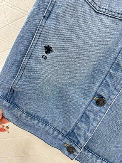 D*♥2025 new product Denim jacket and shorts set