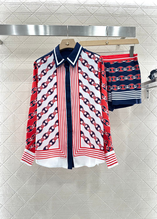 G*♥2025 new products Shirt and shorts set
