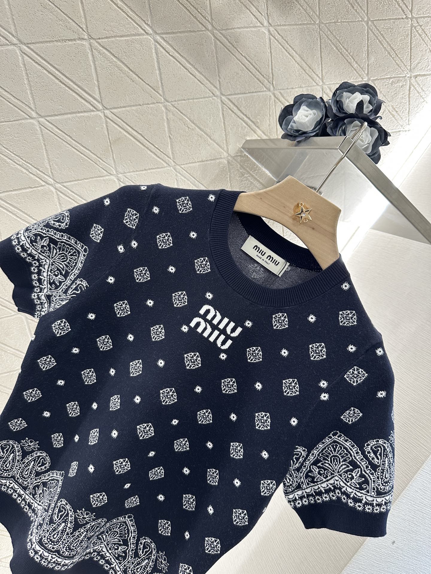M  2025 new product Short-sleeved skirt suit