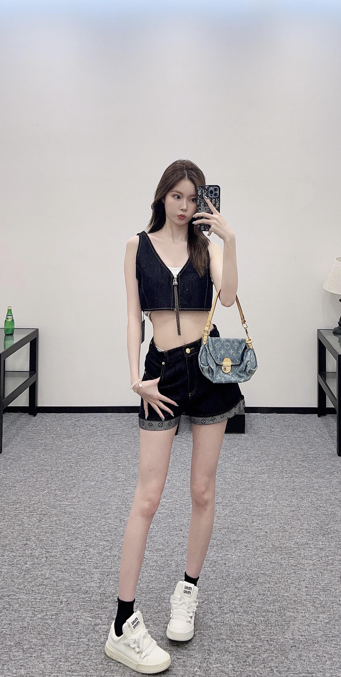 L 2025 new products Vest and shorts set