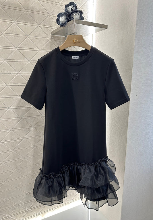 L 2025 new product Round neck dress