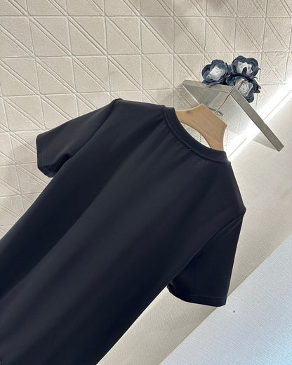 L 2025 new product Round neck dress