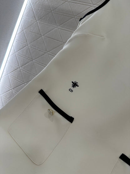 D 2025 new product Shoulder buckle vest dress