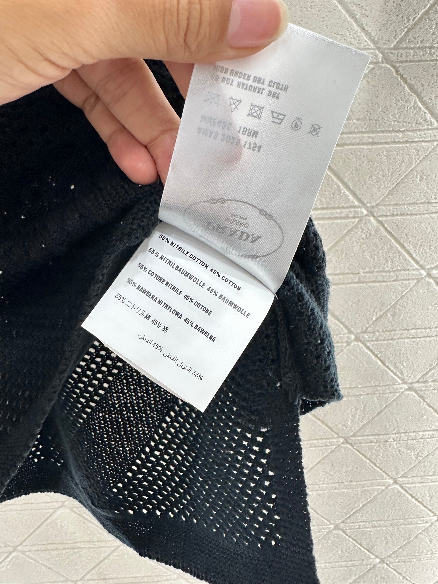 P 2025 new product Hollow knitted vest