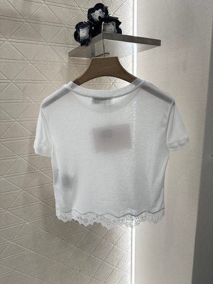 M 2025 new products Lace short sleeves