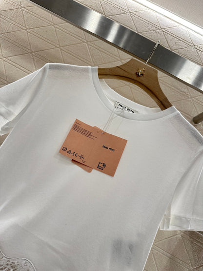 M 2025 new products Lace short sleeves