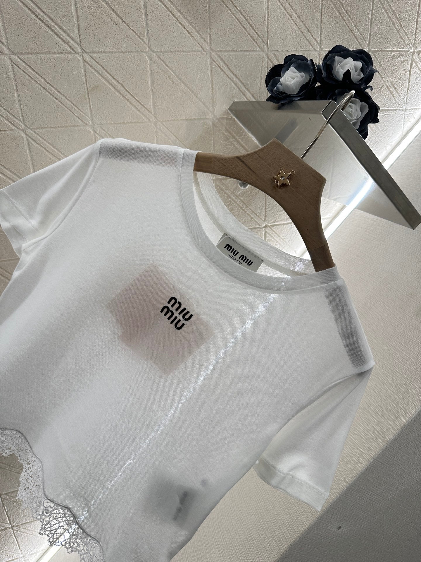 M 2025 new products Lace short sleeves