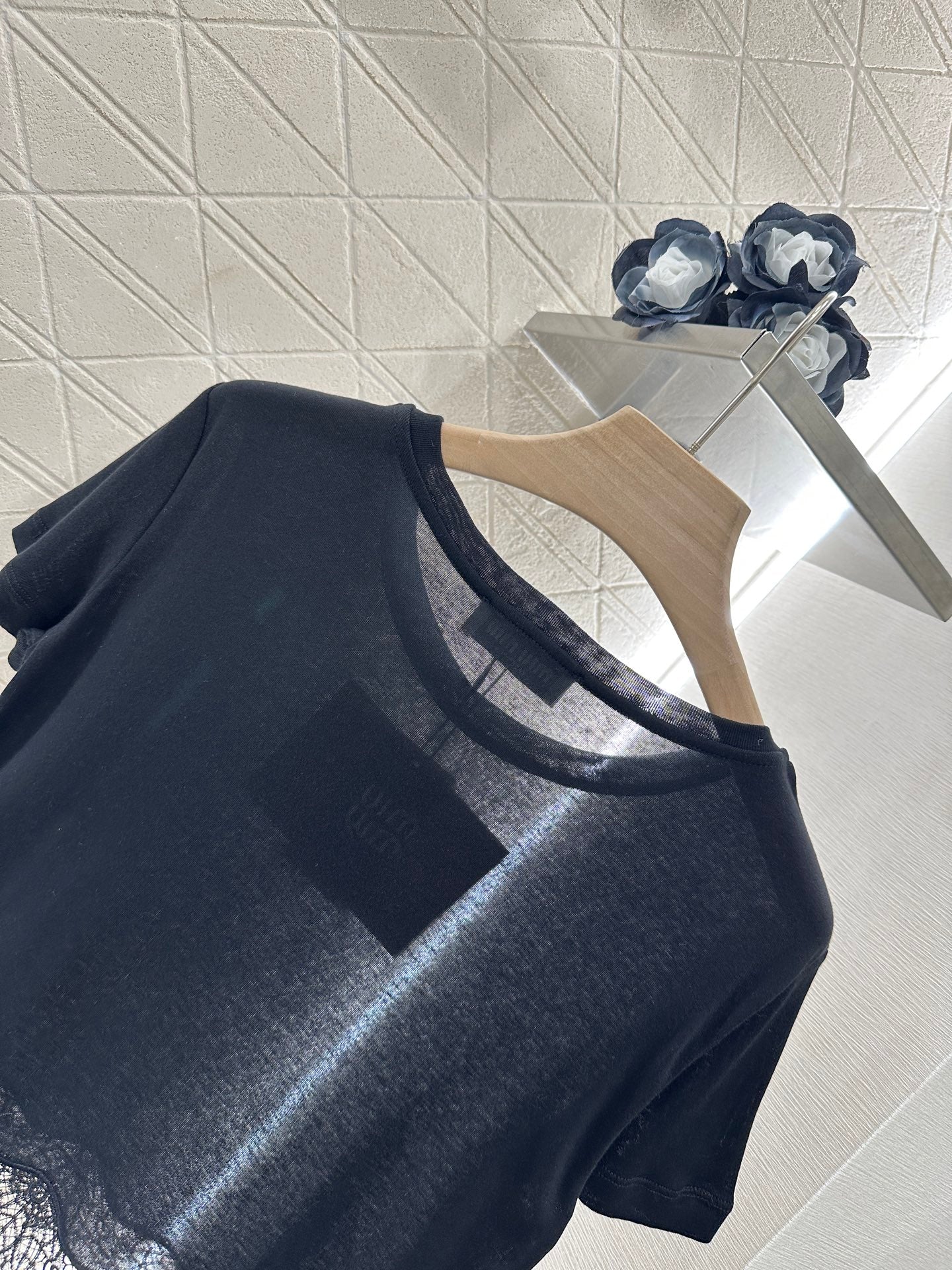 M 2025 new products Lace short sleeves