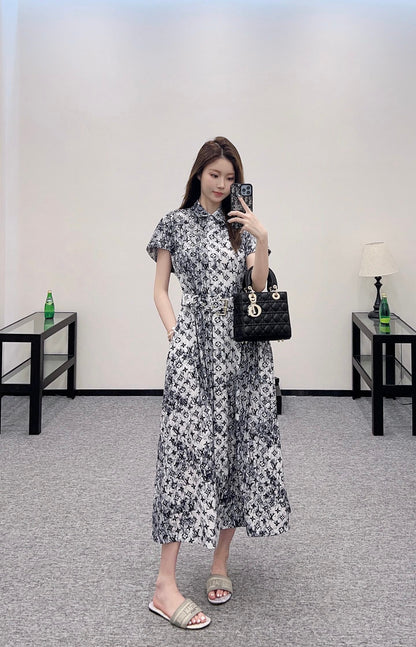 L 2025 neue produkte Gürtel kleid 