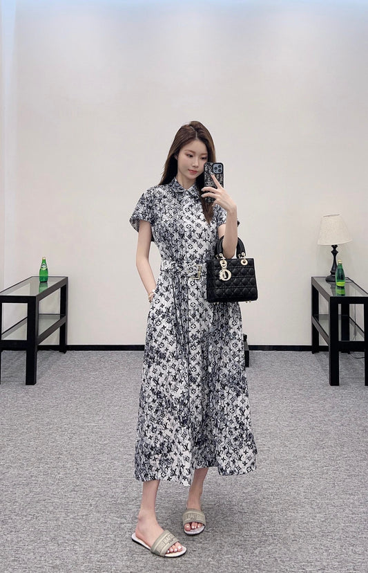L 2025 new products Belt dress