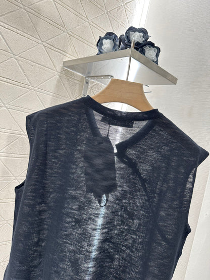D 2025 neues Produkt Bestickte Strickweste 