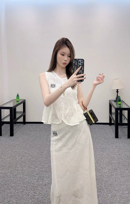 LO 2025 new product Vest skirt set