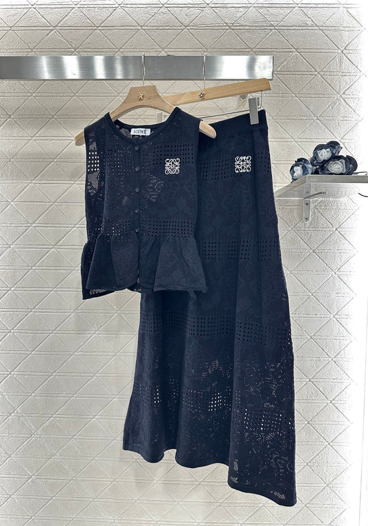 LO 2025 new product Vest skirt set
