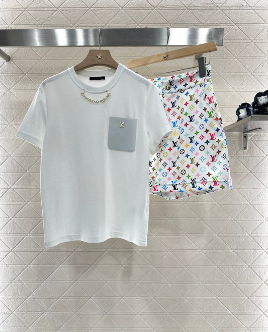 L 2025 new products Short-sleeved shorts suit