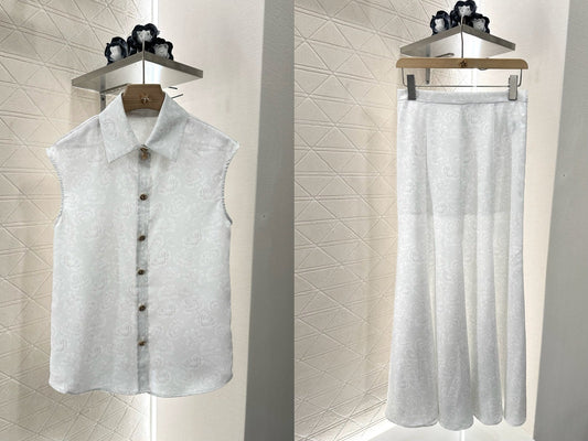 C 2025 new product Shirt and skirt set