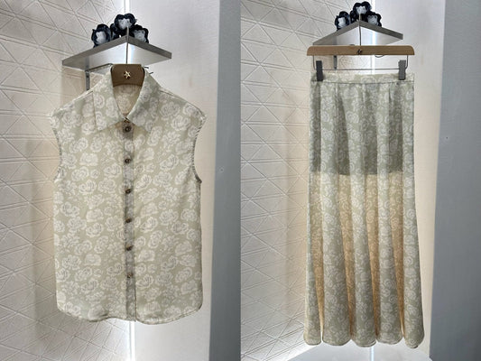 C 2025 new product Shirt and skirt set