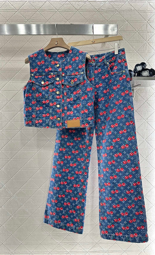 L 2025 new products Vest and trousers set