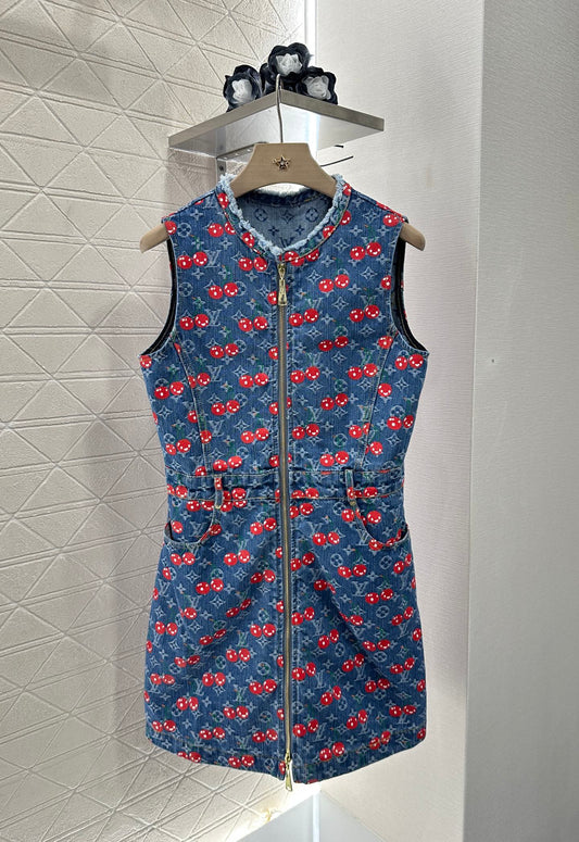 L 2025 new product Waist vest dress