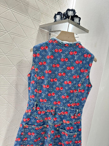 L 2025 new product Waist vest dress