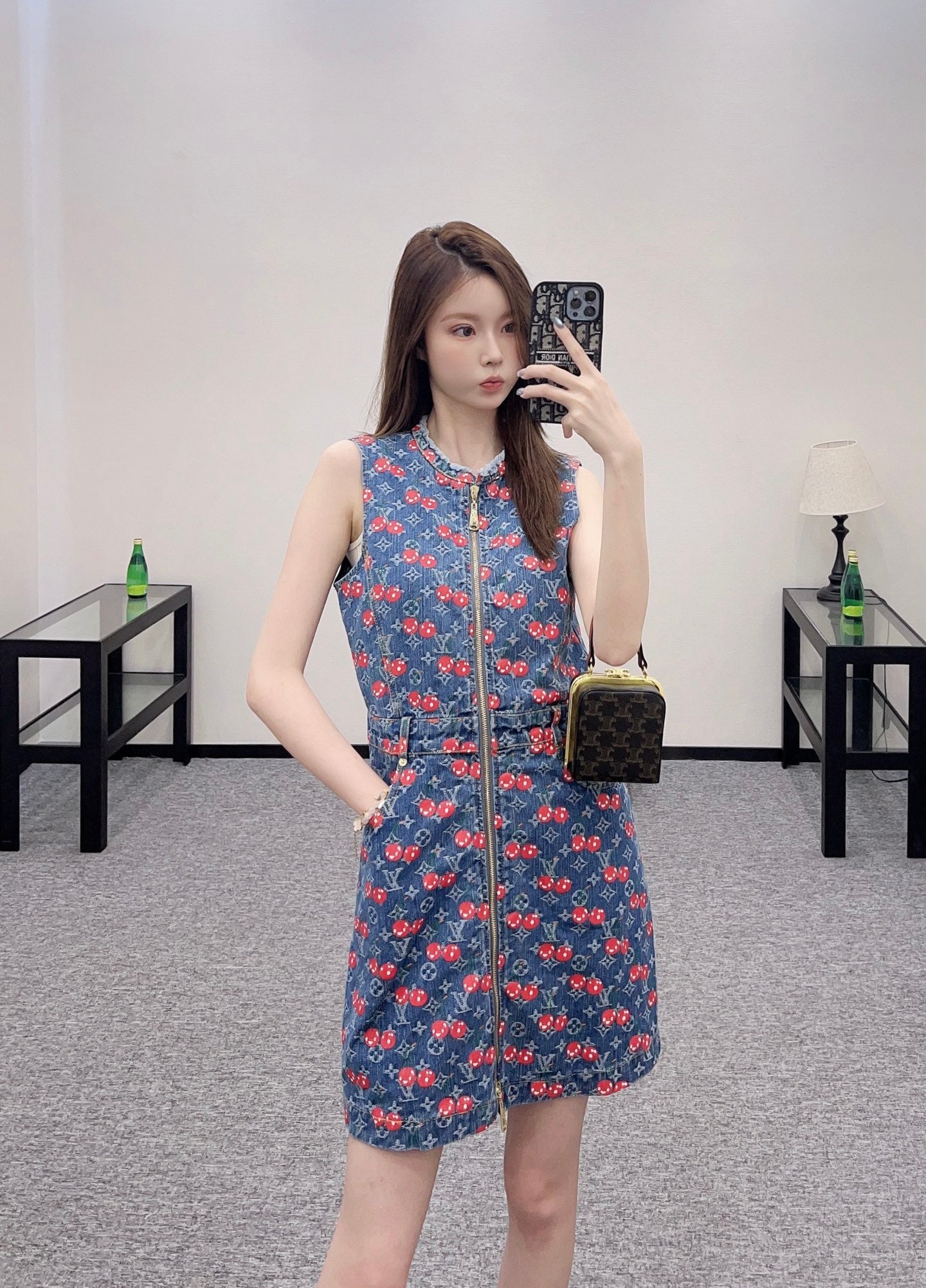 L 2025 new product Waist vest dress