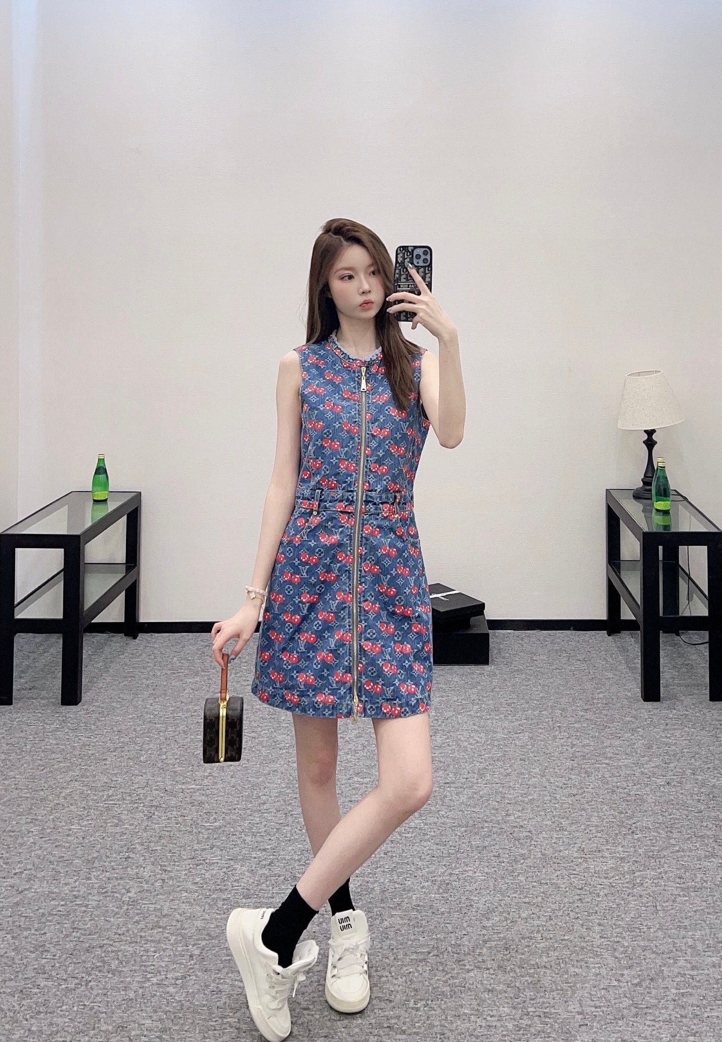L 2025 new product Waist vest dress