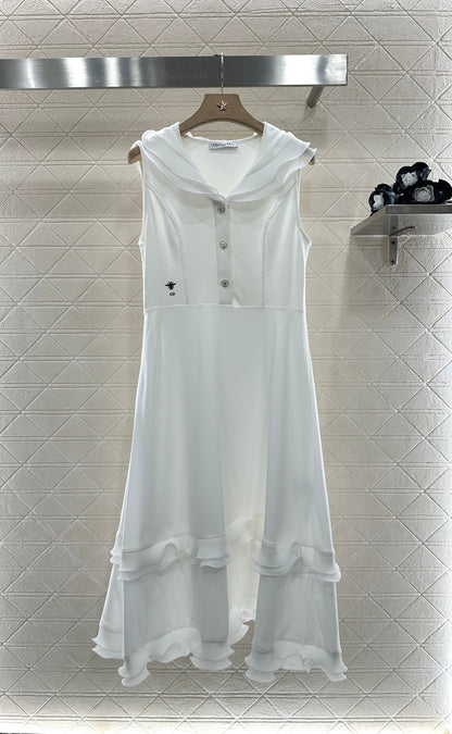 D 2025 new product Hooded vest dress