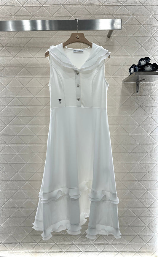 D 2025 new product Hooded vest dress