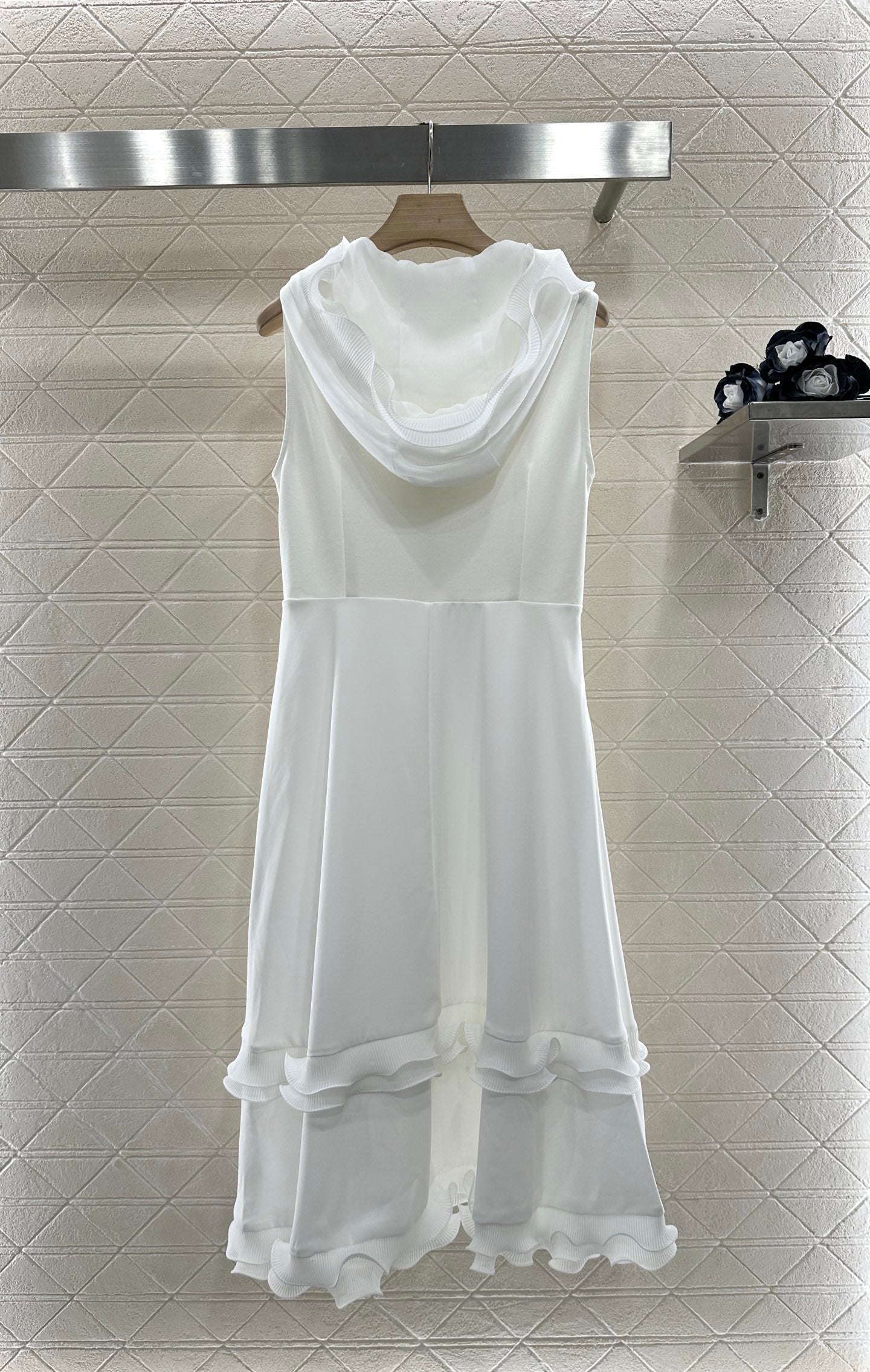 D 2025 new product Hooded vest dress