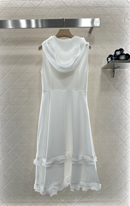 D 2025 new product Hooded vest dress