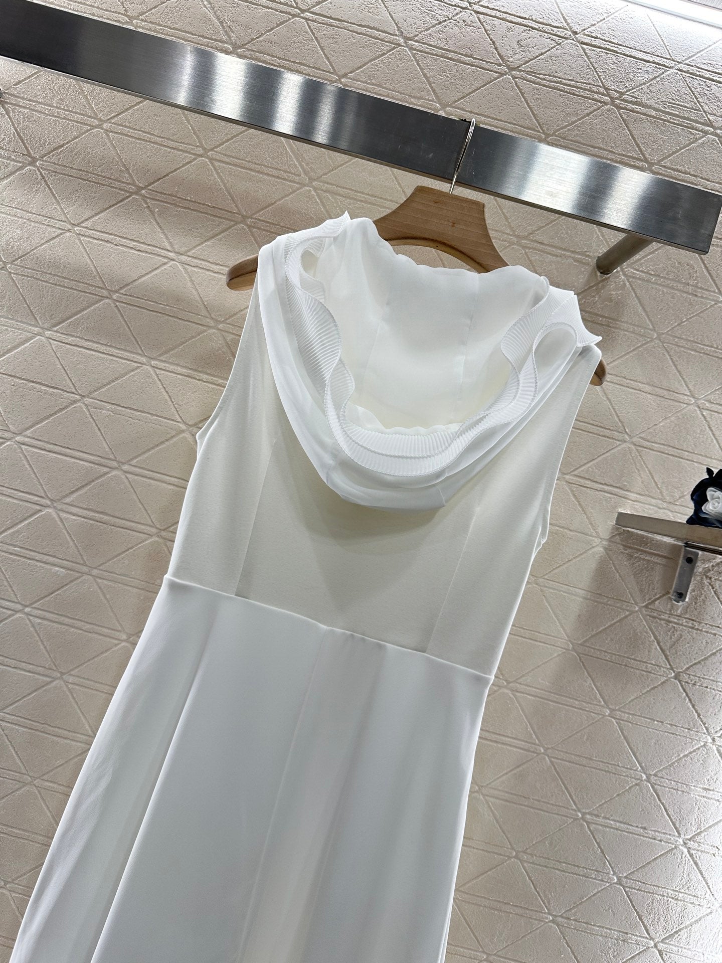 D 2025 new product Hooded vest dress